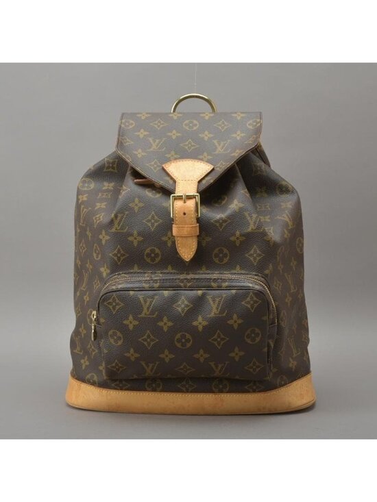 Louis Vuitton Montsouris GM Backpack Monogram Brown main image 10